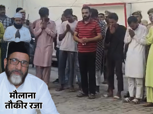 मौलाना तौकीर रजा के करीबी ने बंगाल-बिहार से बुलाए उपद्रवी:गोलियां चलाईं; बरेली पुलिस ने पकड़ा तो हाथ जोड़कर रोने लगे