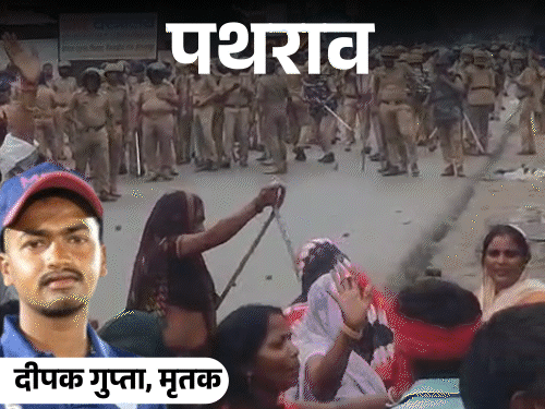 गोरखपुर में पशु तस्करों ने की NEET छात्र की हत्या:SP-दरोगा घायल, बवाल-आगजनी; भीड़ ने तस्कर को अधमरा किया