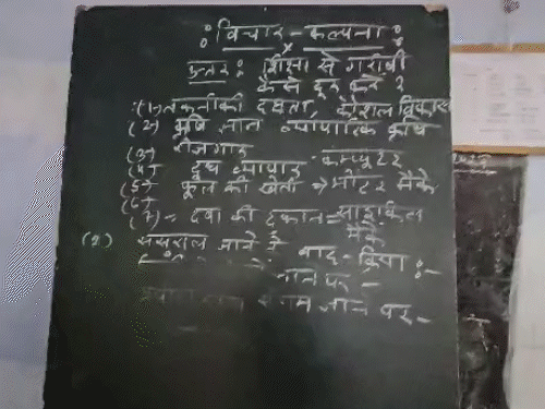 मास्टर साहब कहते हैं, अपनी बुआ से शादी करा दो:भदोही में बच्चे बोले- पूछते हैं, ससुराल में क्या होता है मास्टर साहब कहते हैं, अपनी बुआ से शादी करा दो:भदोही में बच्चे बोले- पूछते हैं, ससुराल में क्या होता है