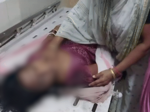 धनबाद में पैसे की खातिर पत्नी को मारने का आरोप:फोन पर भाई को बताया- पति ने जहर खिला दिया, शरीर पर मिले चोट के निशान