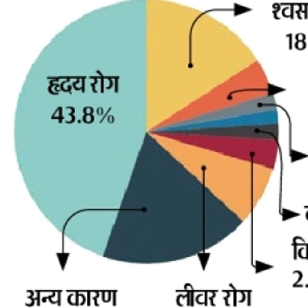 राज्य में 90.7% मौतों का असली कारण सरकार को पता ही नहीं राज्य में 90.7% मौतों का असली कारण सरकार को पता ही नहीं