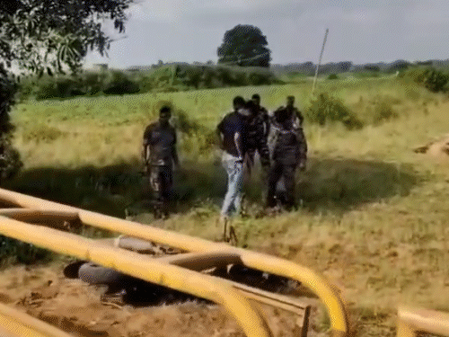 रांची में पुलिस-अपराधियों में मुठभेड़, 2 को लगी गोली,4 गिरफ्तार:खलारी-रातू रोड सीमा पर गुप्त सूचना पर हुई कार्रवाई, 8 पिस्टल बरामद