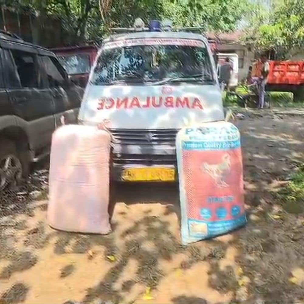 एंबुलेंस में मिला 40 किलो डोडा:हजारीबाग के रास्ते बिहार ले जाने की थी तैयारी, चालक फरार एंबुलेंस में मिला 40 किलो डोडा:हजारीबाग के रास्ते बिहार ले जाने की थी तैयारी, चालक फरार