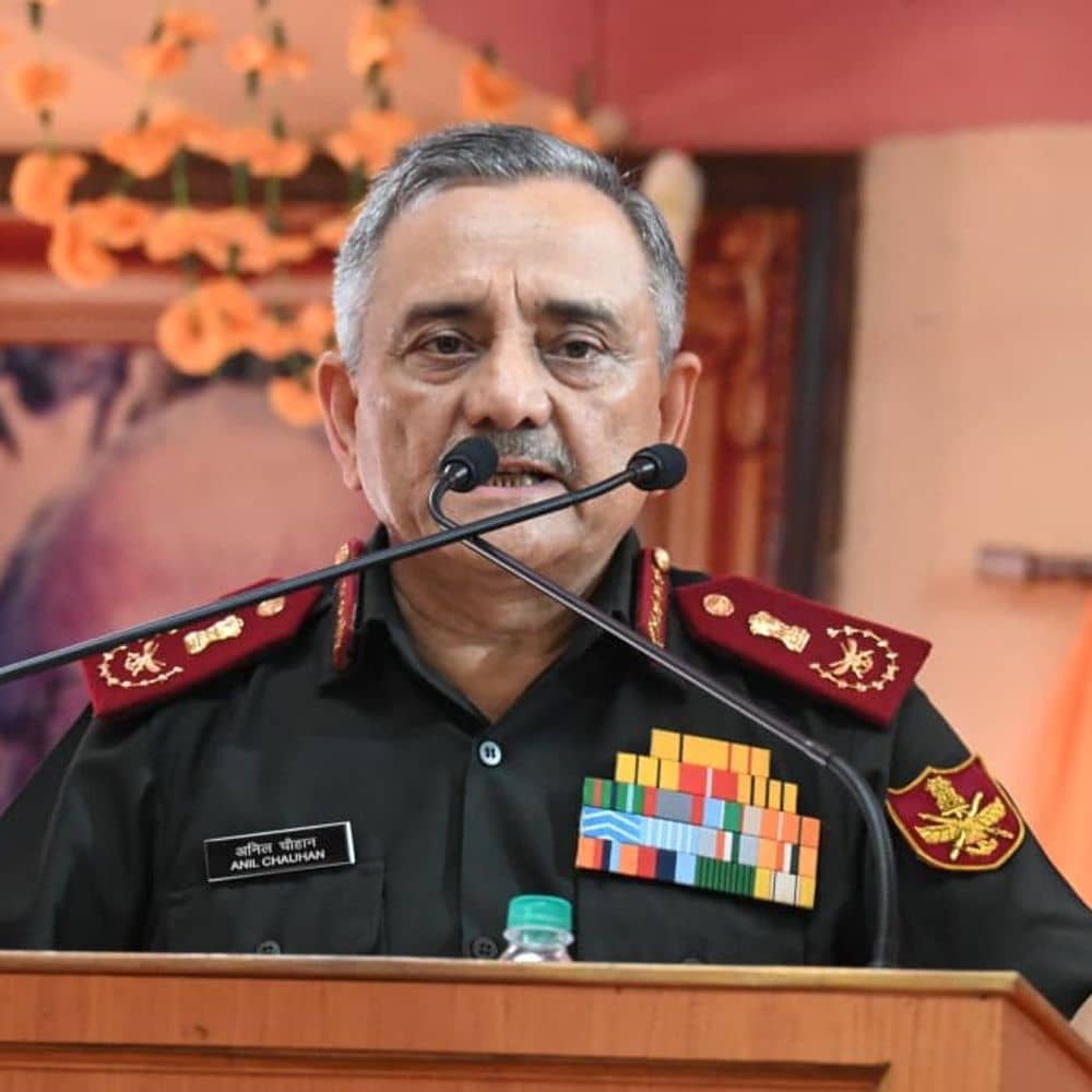 CDS बोले- चीन के साथ सीमा विवाद सबसे बड़ी चुनौती:दूसरी चुनौती पाकिस्तान से; दोनों के पास परमाणु हथियार