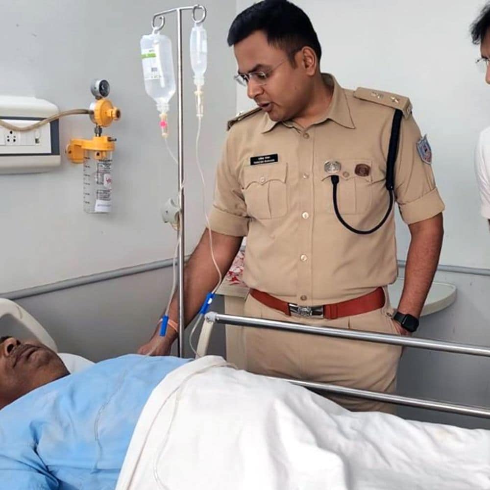 ​​​​​​​रांची में पुलिस पेट्रोलिंग टीम पर फायरिंग:एक हवलदार को लगी गोली, नकाबपोश अपराधियों ने चलाई गोलियां